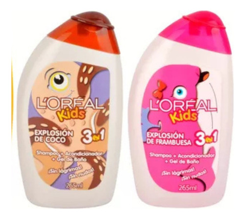 L'oréal Kids Shampoo 3 En 1 Explosion
