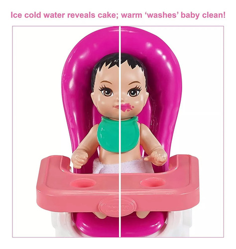 Barbie Skipper Babysistter Set De Cumpleaños Muñeca