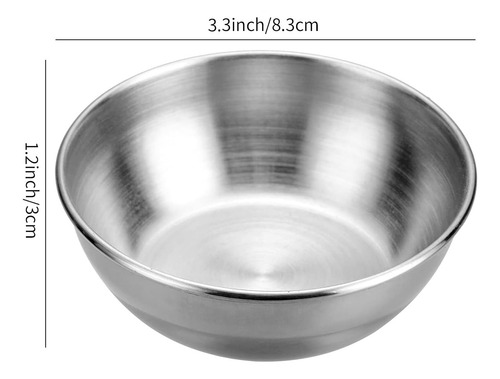 Duraderos Tazones Salsa Cuencos Contenedores Vasija Cocina