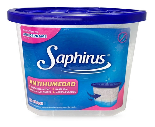 Imagen 1 de 2 de Antihumedad Saphirus 285grs - B.g.aromas