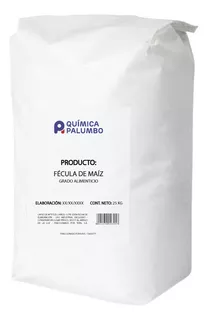 Fécula De Maíz X 25 Kg. Grado Alimenticio. Calidad Premium