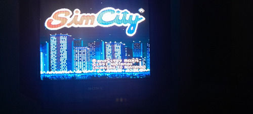 Juego Sim City Para Super Nintendo/famicom (orig/jap) Import (Usado)