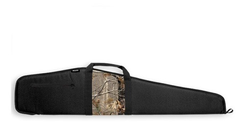 Bulldog Funda Camo Panel Rifle Escopeta Con Mira 112cm Negra