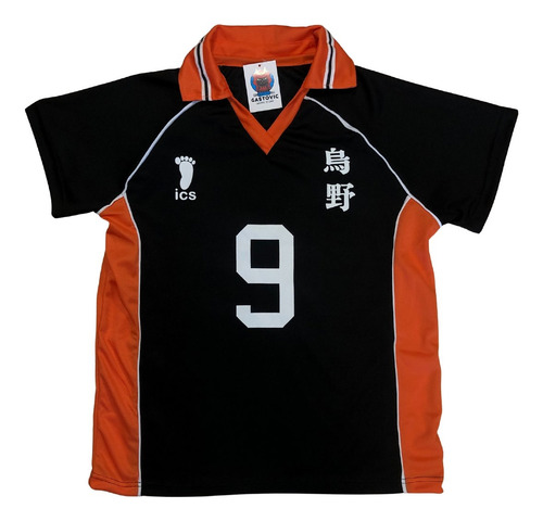 Imagen 3 de 10 de Camiseta Tobio Kageyama #9 Haikyu Karasuno Cosplay Anime