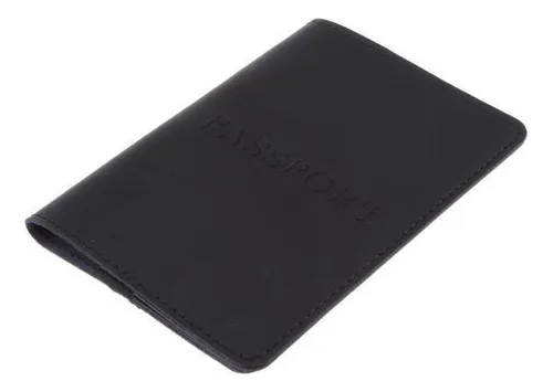 2 New Pu Leather Id Holder Bag Travel Holder Card Case Black