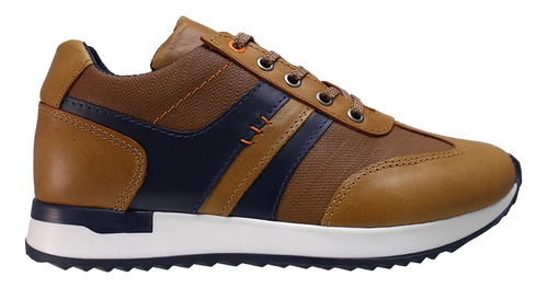 Zapato De Cuero Para Hombre Casual Amarrar 