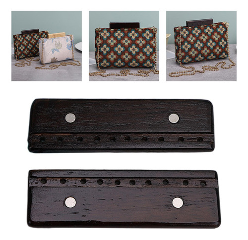 Monedero De Madera Marco Tote Monedero Marco Accesorios A