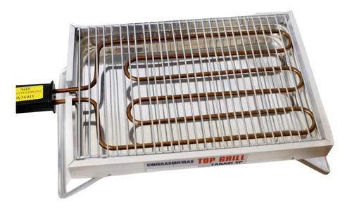 Churrasqueira Elétrica Craqueada Alumínio Top Grill 1 220v