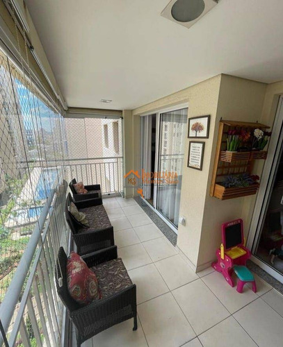 Imagem 3 de 30 de Apartamento Com 3 Dormitórios À Venda, 115 M² Por R$ 774.000,00 - Vila Santo Antônio - Guarulhos/sp - Ap4240