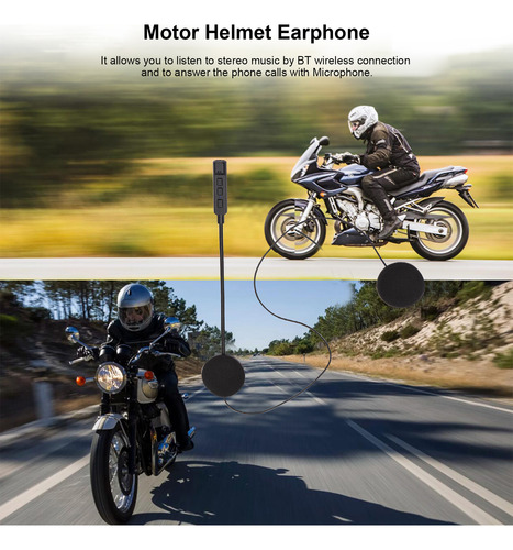 Auriculares Headset Helmet Bt5.1 Con Casco Inalámbrico