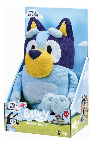 Peluche Animado Interactivo Bluey Dance And Touch 30 Cm.