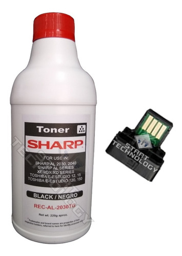 Toner Sharp Al2030 Y Chip Sharp Al2041