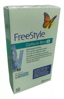 Tiras Reactivas Optium Freestyle Caja X 50 Und