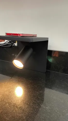 2 Lámparas Para Cama Con Cargador Inalámbrico Para Celular (Usado)