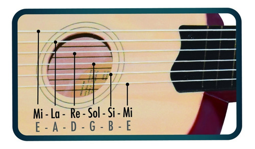 Guitarra Criolla Acústica Grande Juguete - Suena Y Se Afina