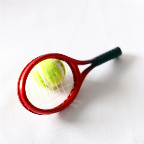 (bl) Set De Maquetas De Tenis Doll House Mini Simulation Spo