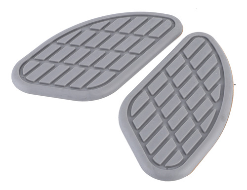 Par De Pegatinas Grises For Tanque De Motocicleta Con Almoh