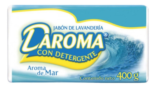 Jabón En Barra Blanco Daroma 25 Pz De 400g