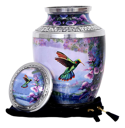 Urna De Aves De Zumbido Artesanal De Hlc Para Cenizas Urna X