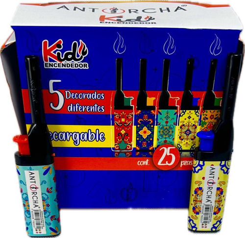 12pz Encendedor Para Cocina Kid Recargable