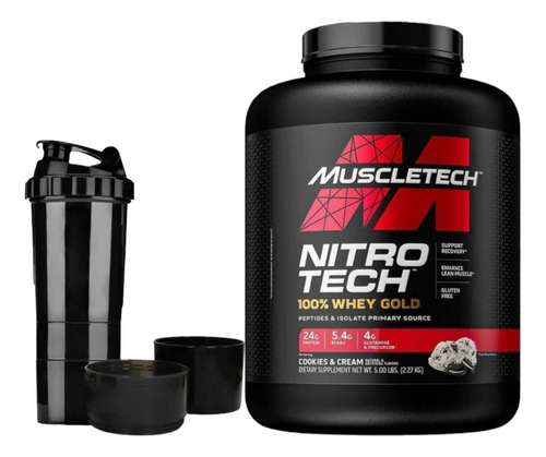 Nitro Tech Whey Gold X 5lbs - L a $79980