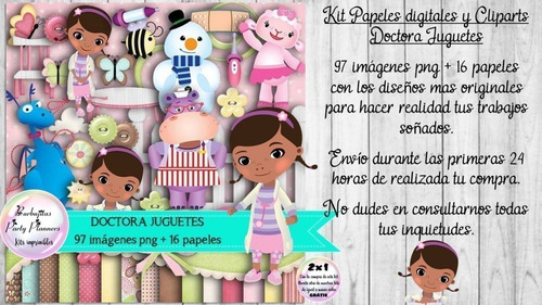 Papeles Fondos Y Cliparts Imagenes Png Doctora Juguetes