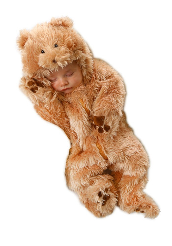 Disfraz Para Bebe Oso Talla 0-3 Halloween 