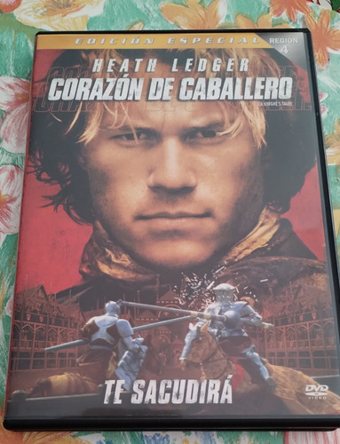 Dvd Corazon De Caballero Heath Ledger Edicion Especial