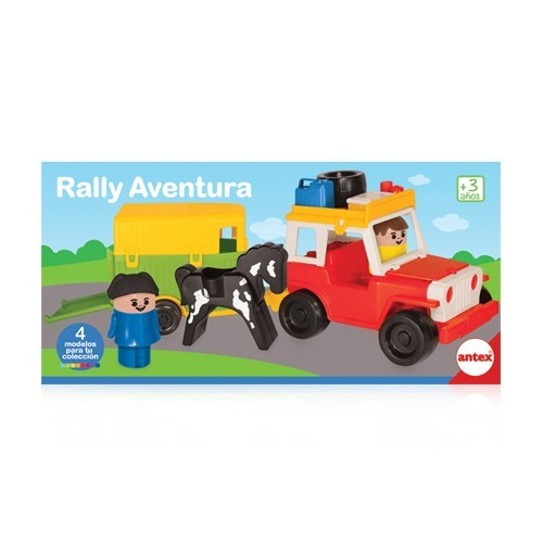 5122 - Rally Aventura Jeep + Trailer + Caballo -  Antex