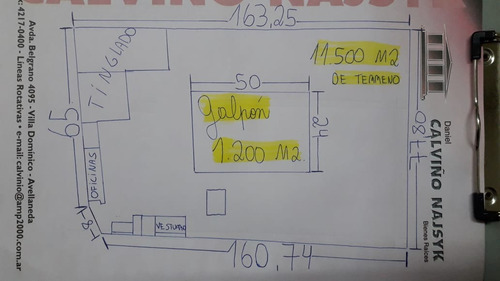 Imagen 10 de 10 de Terreno En Alq De 11.500 M2 +galpón De 1.200 M2 Avellaneda