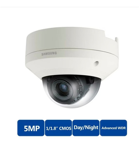 Samsung Snv-8081r Ip Con 5mp Cámara De Seguridad Tipo Domo