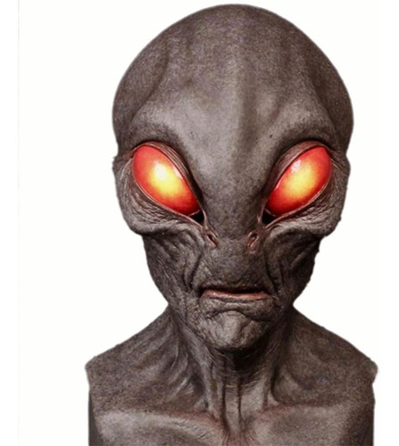 Máscara Alienígena De Halloween: Aterradora, Horrible, Horro
