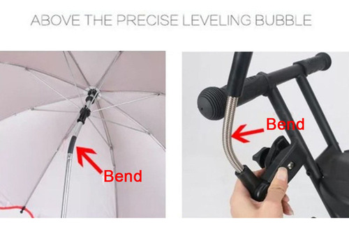 Sombrilla Para Cochecito De Bebé, Sombrilla Ajustable