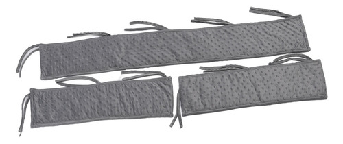 Bed Guard Soft Bumper, 3 Piezas, Barandilla Para Bebés, Tipo