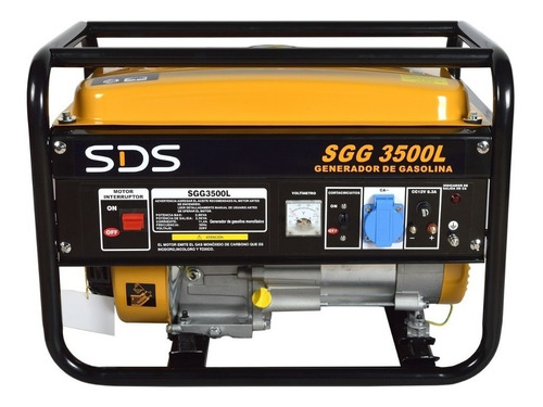 Generador Bencinero 2,8 Kw 220 V Sgg3500l-sds Power