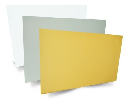 Lamina Para Sublimacion Sublimar Plata 40x60 Colormake5 Pzs 