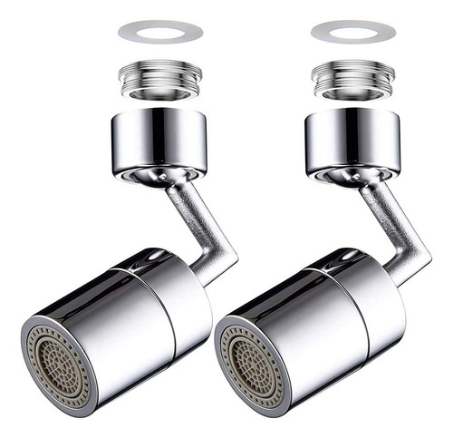 2 Aireadores De Grifo De Fregadero Giratorio De 720 Grados A