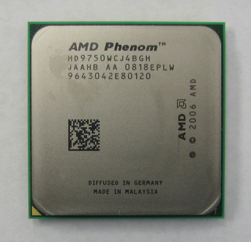 Amd Phenom Quad Core Ghz Kb Mb Cache Pin Bit Solo Procesador