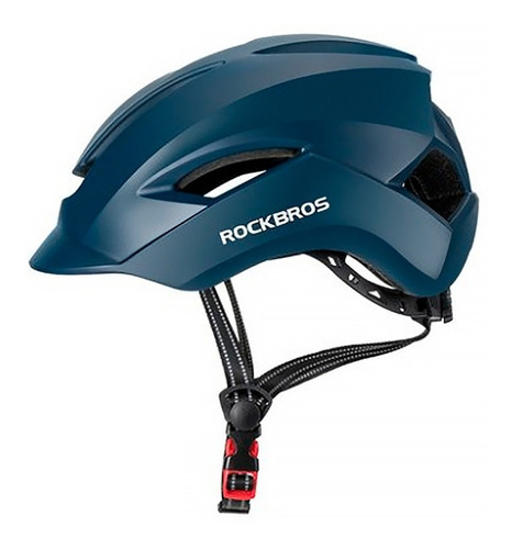 Capacete Ciclismo Ultraleve Ajustável Azul Rockbros