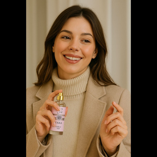 Perfume Árabe Yara Isabelle La Belle 15ml Feminino Baunilha De Bolso Ou Bolsa - Compacto - Alta Fixação Com Rastro Marcante E Alta Durabilidade