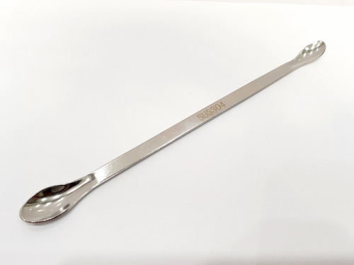 Espatula-cuchara Doble De Acero Inoxidable 20cm