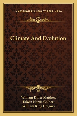 Libro Climate And Evolution - Matthew, William Diller