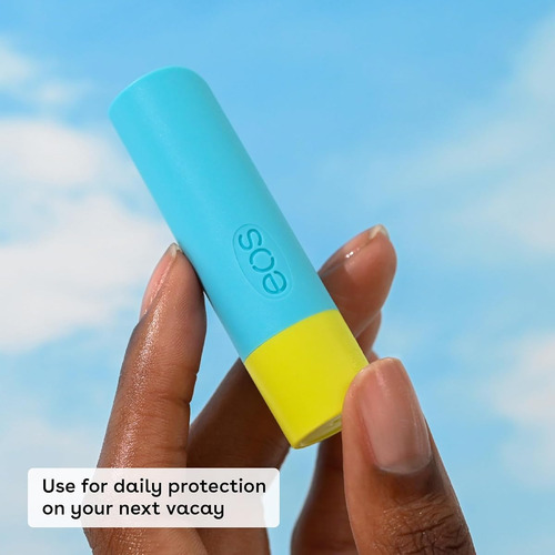 Eos Natural Spf 15 Balsamo Labial Piña Coco Tropical