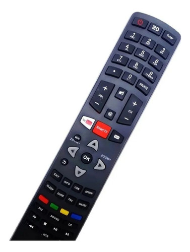 Controle Remoto Para Smart Tv Philco Wlw - 7007 C/netflix