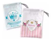 Comprar 10 Bolsitas De Tela Personalizadas Y Estampadas 15x20cm