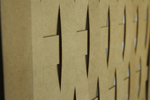 3 Painel Mdf Trançado Com Rodizío Separador De Ambiente