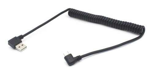 Cable De Carga De Usb A Micro Usb 1,5 Metros Negro X2
