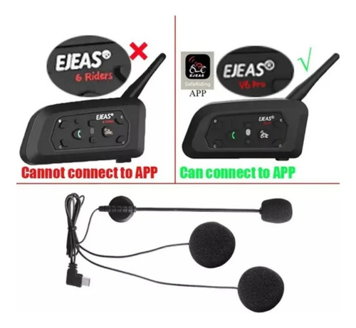 Auriculares Tipo C V6 Pro, Micrófono Y Accesorios De I