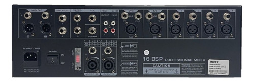 Mezcladora Amplificada Soundtrack Stp-1235 10 Ch 350w Rms Bt