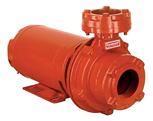 Bomba Incêndio Schneider Bpi-22 R 2 1/2 10cv Trifásica Cor Vermelho Frequência 60hz 4 Voltagens